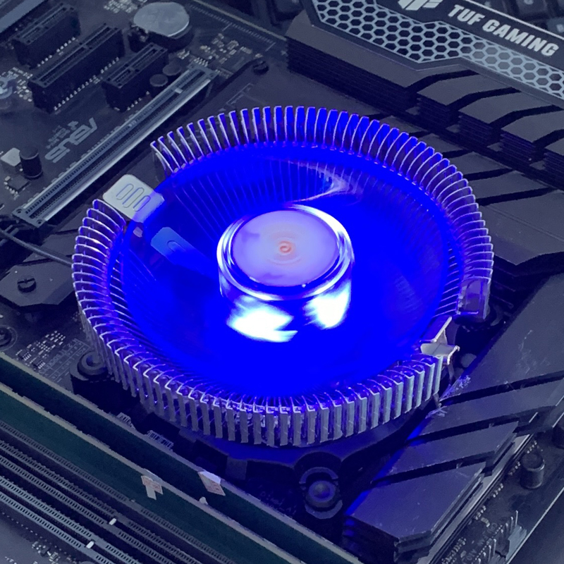 Cpu Cooler - CPU Air-cooled Cooler LED Cooling Fan