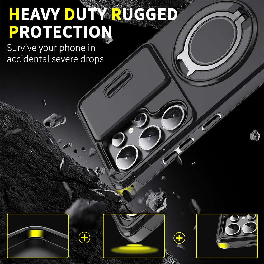 Magnetic Ring Stand Phone Case - Case Fan review and price