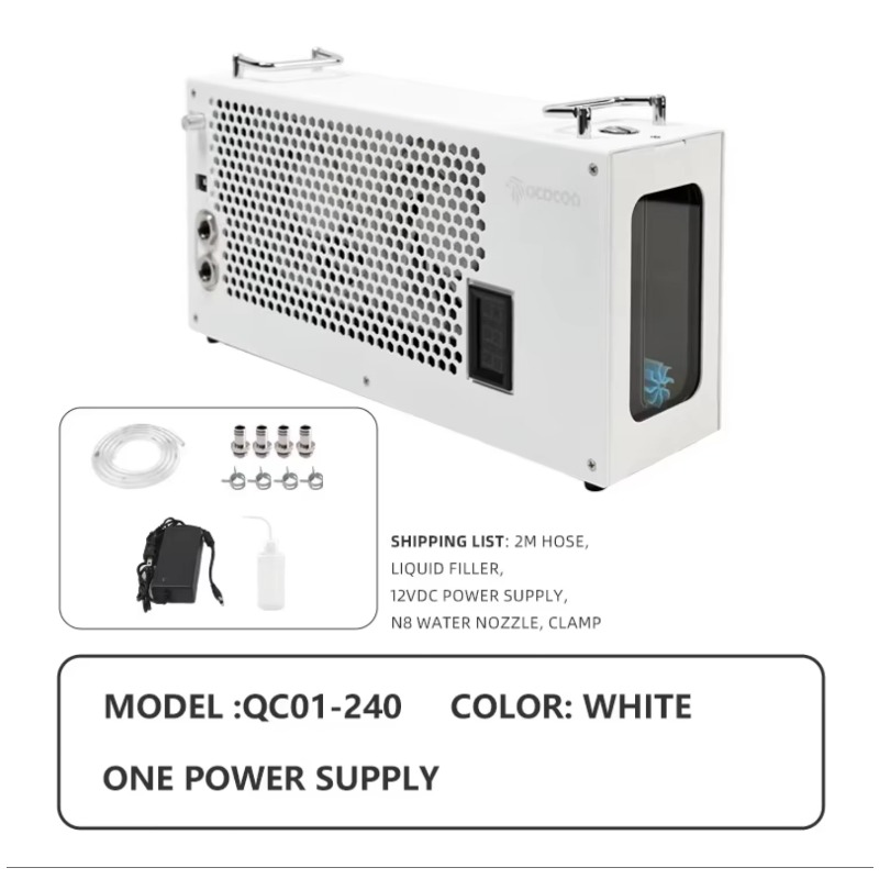 QC01-120/240/360 External Inte - External Radiator Water Cooling Kit review and price