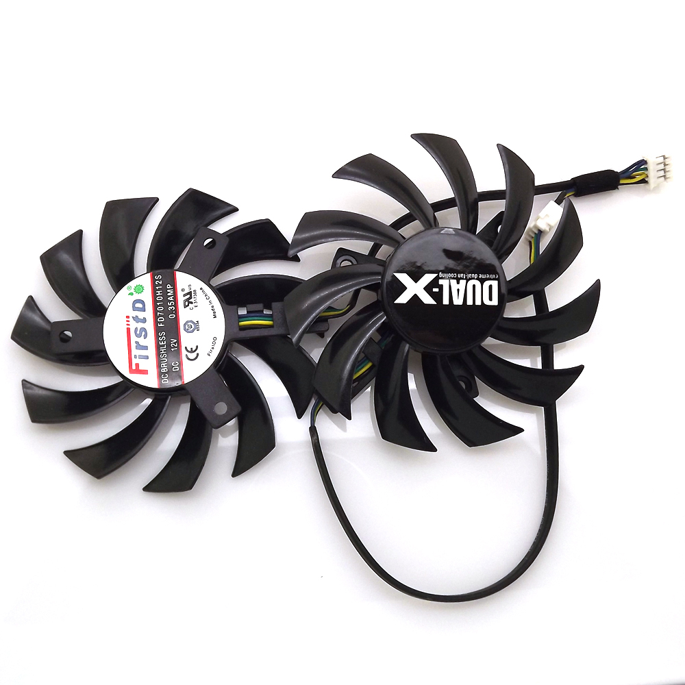 2pcs/lot FD7010H12S 75mm DC12V - Cpu Fan review and price