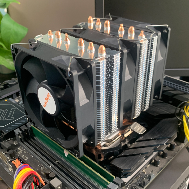 6 Heat Pipe CPU Air Cooler 4Pi - Cpu Cooler review and price
