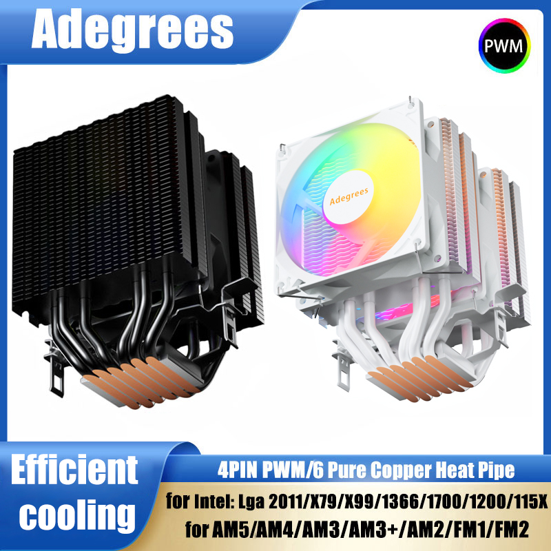 CPU Air Cooler AM4 6 Heat Pipe - Cpu Cooler review and price