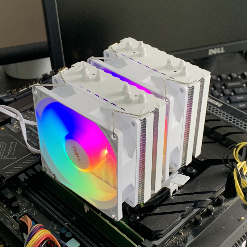 CPU Air Cooler AM4 6 Heat Pipe - Cpu Cooler review and price
